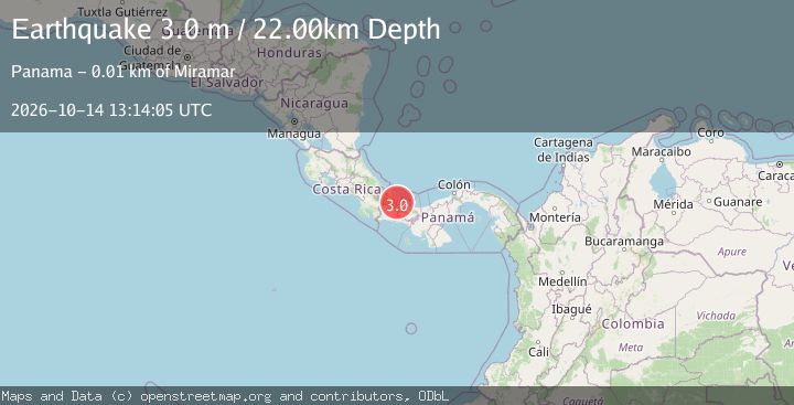 Map of PANAMA-COSTA RICA BORDER REGION
