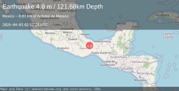 Map of VERACRUZ, MEXICO