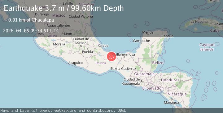 Map of VERACRUZ, MEXICO