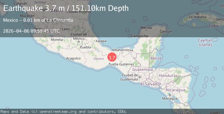 Map of VERACRUZ, MEXICO