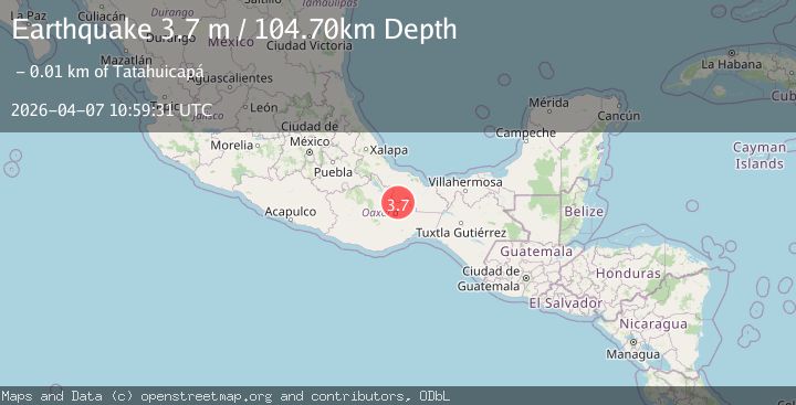 Map of VERACRUZ, MEXICO