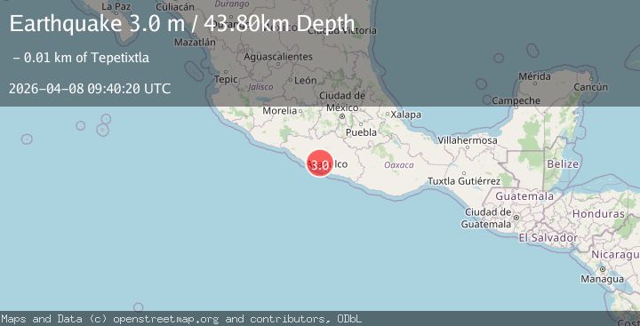 Map of GUERRERO, MEXICO