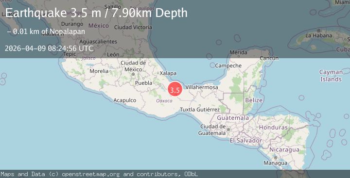 Map of VERACRUZ, MEXICO