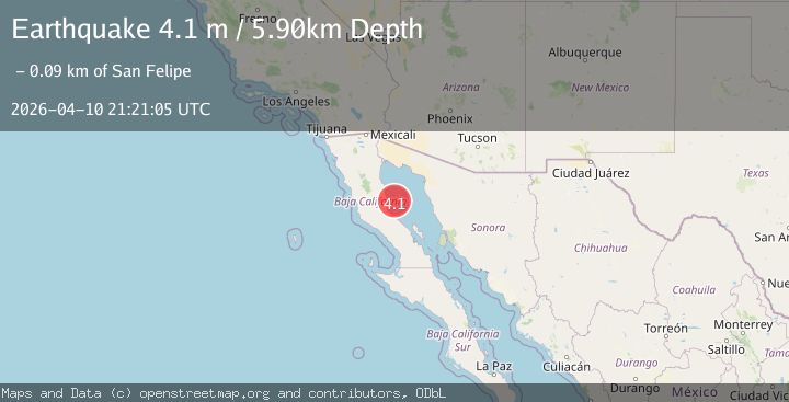 Map of GULF OF CALIFORNIA