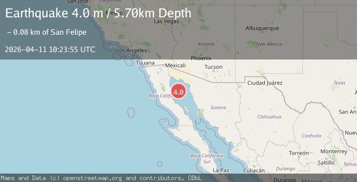 Map of GULF OF CALIFORNIA