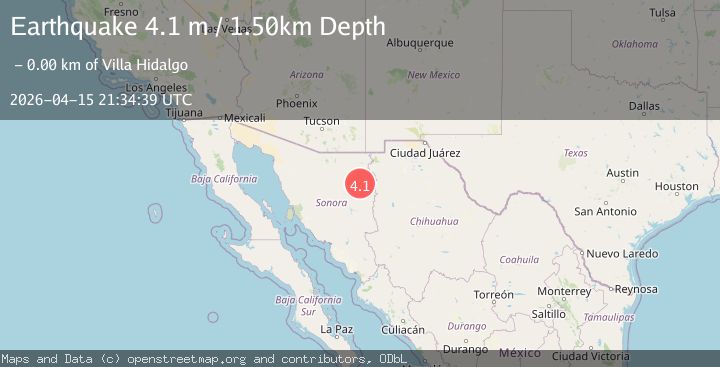 Map of SONORA, MEXICO