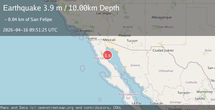 Map of GULF OF CALIFORNIA