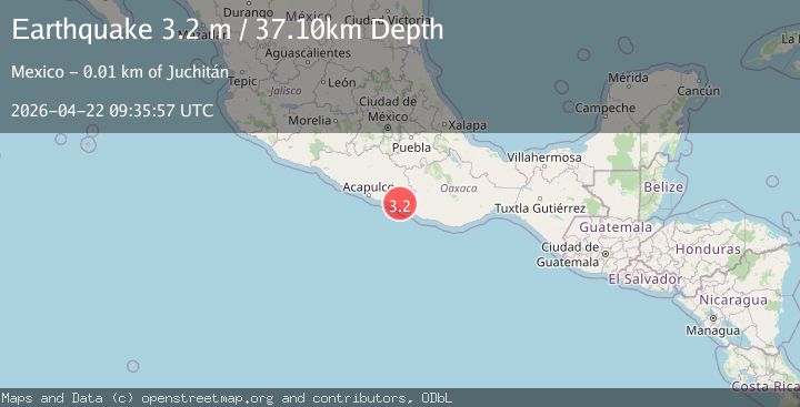 Map of GUERRERO, MEXICO