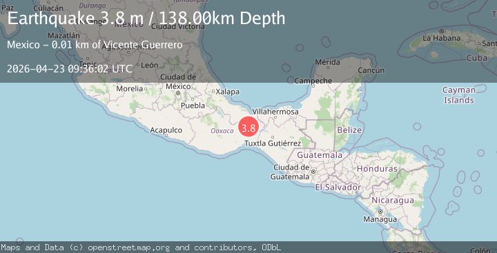 Map of VERACRUZ, MEXICO