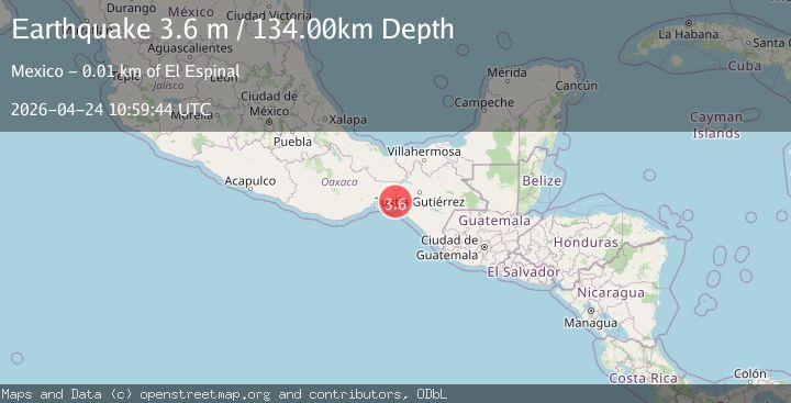 Map of CHIAPAS, MEXICO