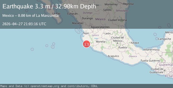 Map of JALISCO, MEXICO