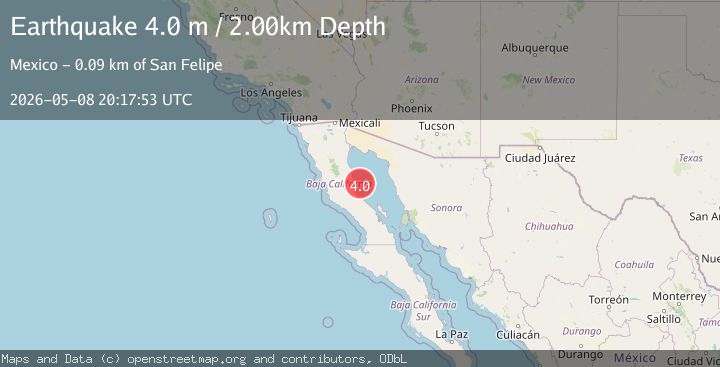 Map of GULF OF CALIFORNIA