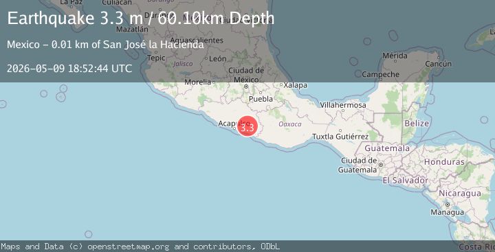 Map of GUERRERO, MEXICO