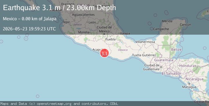 Map of GUERRERO, MEXICO