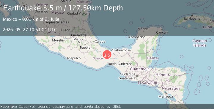 Map of VERACRUZ, MEXICO