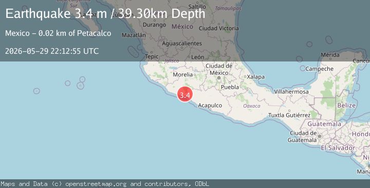 Map of GUERRERO, MEXICO