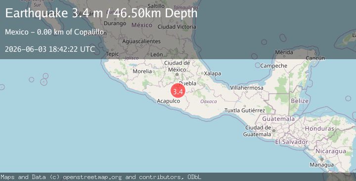 Map of GUERRERO, MEXICO