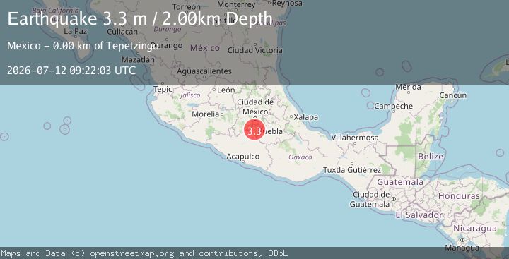 Map of MORELOS, MEXICO