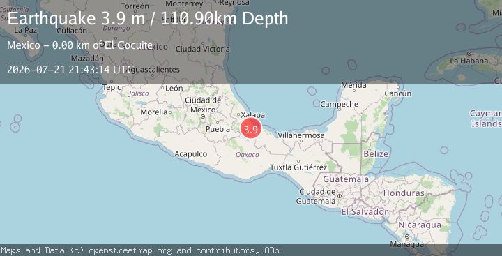 Map of VERACRUZ, MEXICO