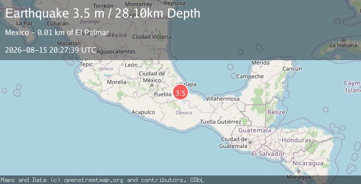 Map of VERACRUZ, MEXICO
