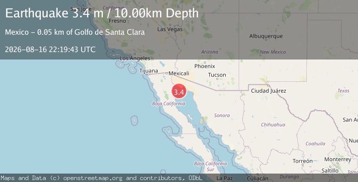 Map of GULF OF CALIFORNIA