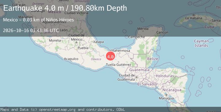 Map of VERACRUZ, MEXICO