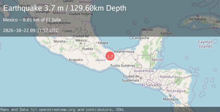 Map of VERACRUZ, MEXICO
