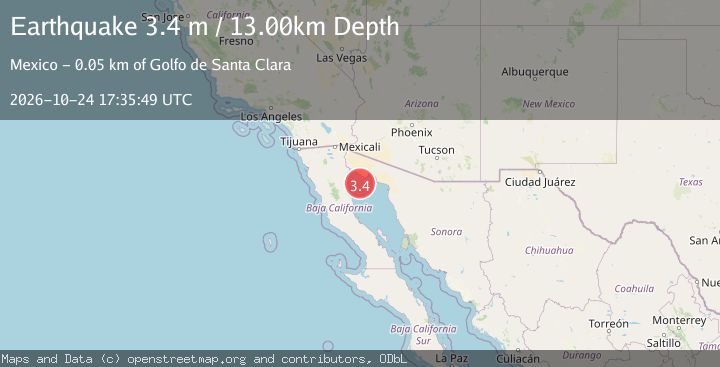 Map of GULF OF CALIFORNIA