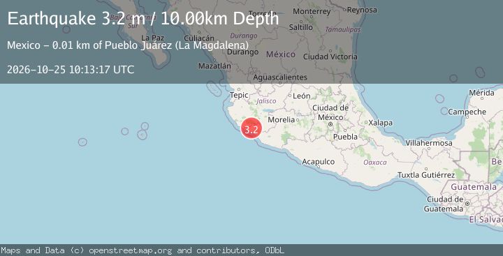 Map of COLIMA, MEXICO
