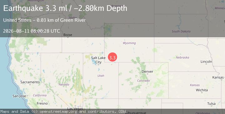 Map of WYOMING