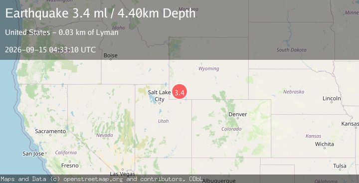 Map of WYOMING