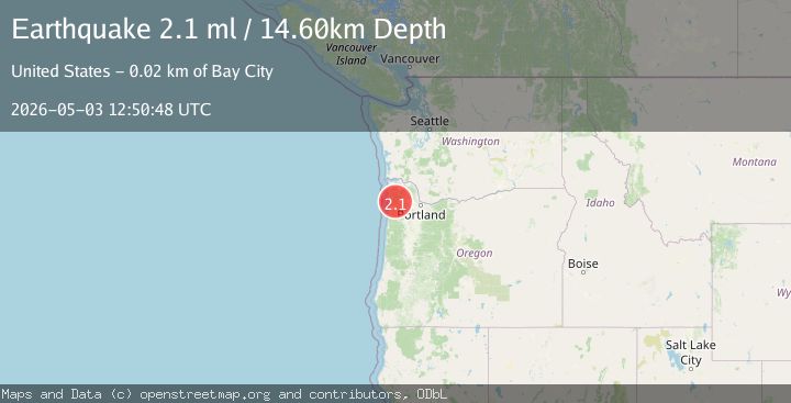 Map of OREGON