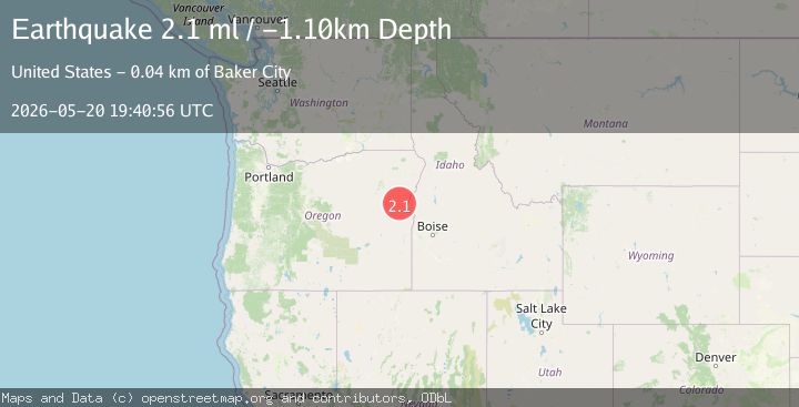 Map of OREGON
