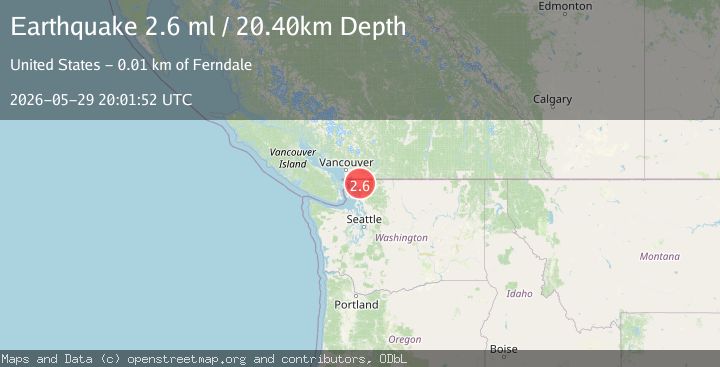Map of WASHINGTON