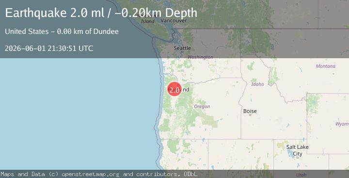 Map of OREGON