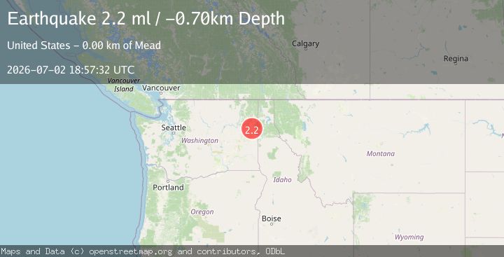 Map of WASHINGTON