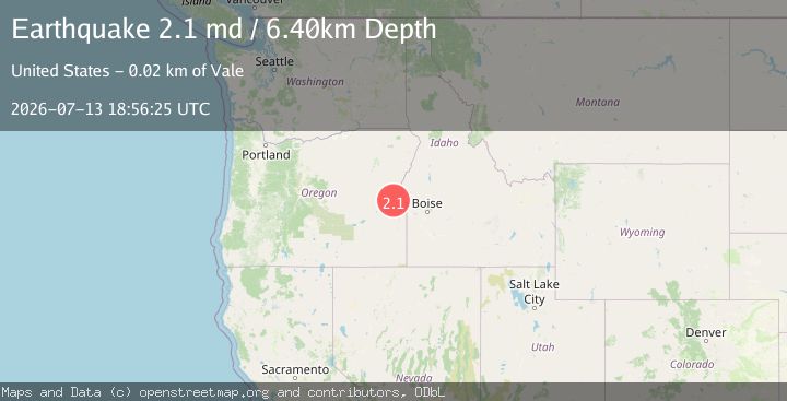 Map of OREGON
