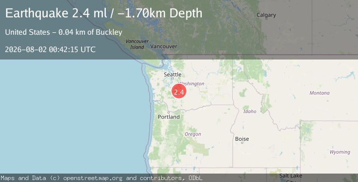 Map of MOUNT RAINIER AREA, WASHINGTON