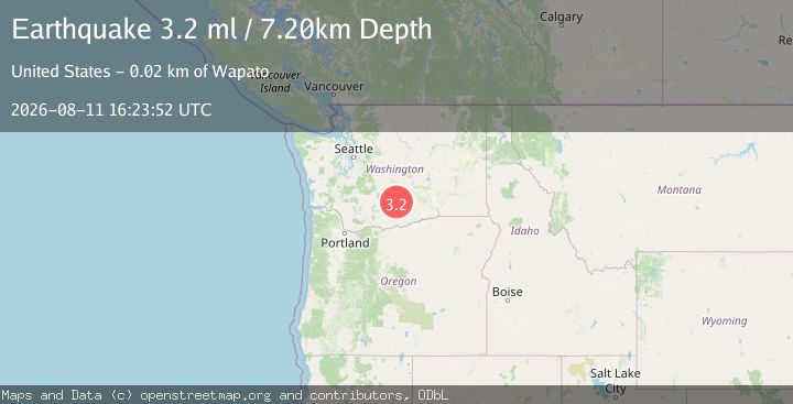 Map of WASHINGTON