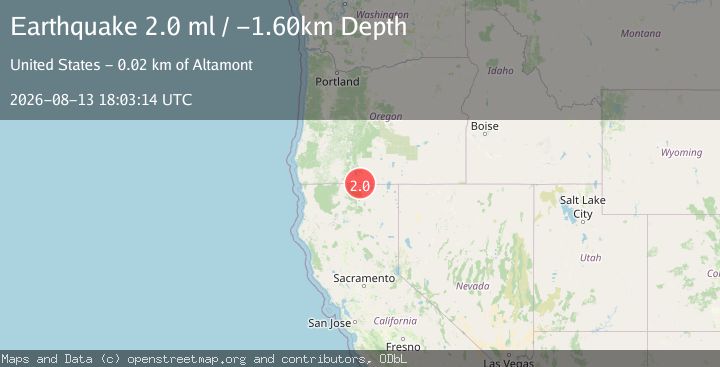 Map of OREGON