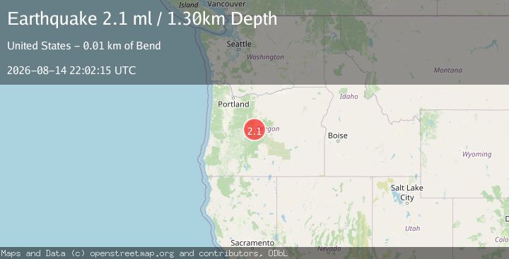 Map of OREGON