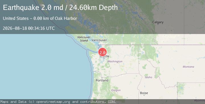 Map of PUGET SOUND REGION, WASHINGTON