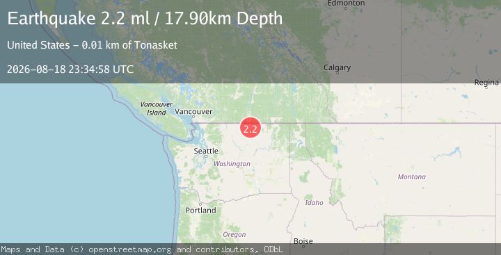 Map of WASHINGTON
