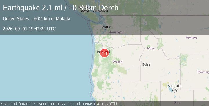 Map of OREGON
