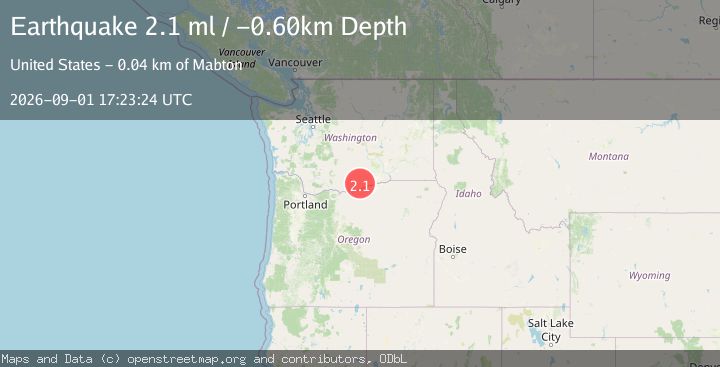 Map of WASHINGTON