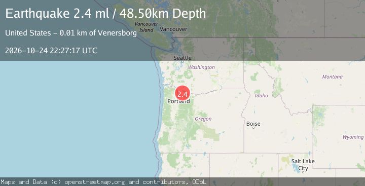 Map of WASHINGTON