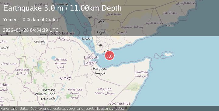 Map of NEAR THE COAST OF YEMEN