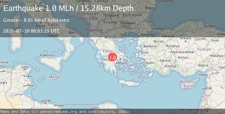 Map of Greece