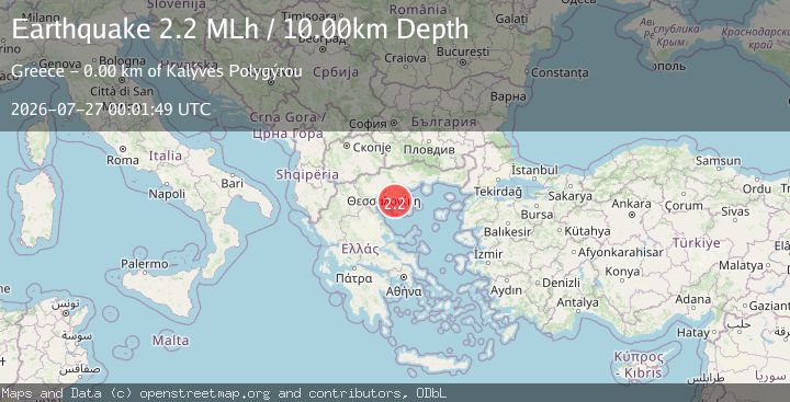 Map of Greece