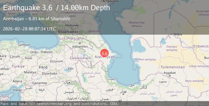 Map of Eastern Caucasus